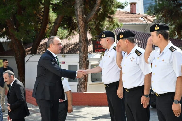 Vali Soytürk Rütbe Terfi Töreni’ne Katıldı