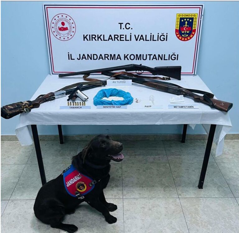 Kırklareli’de jandarmadan uyuşturucu operasyonu; 18 gözaltı