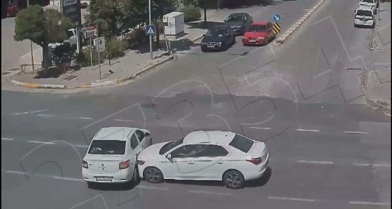 Kırklareli’de kazalar KGYS kameralarında