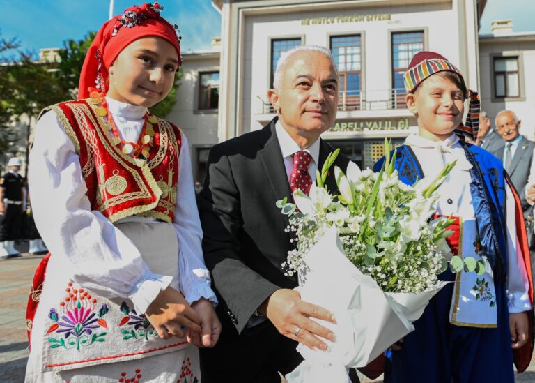 Kırklareli’ye atanan Vali Uğur Turan, görevine başladı