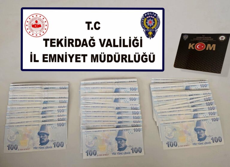 Piyasaya Sahte Para Süren 3 Şüpheli Yakalandı