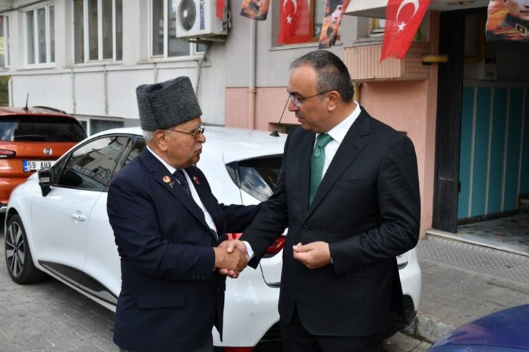 Vali Soytürk 19 Eylül Gaziler Günü Münasebetiyle Gazi Derneklerini Ziyaret Etti