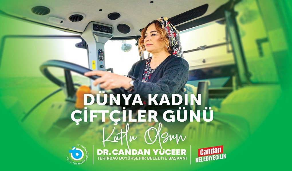 BAŞKAN DR. CANDAN YÜCEER’İN 15 EKİM DÜNYA KADIN ÇİFTÇİLER GÜNÜ MESAJI BAŞKAN DR. CANDAN YÜCEER’İN 15 EKİM DÜNYA KADIN ÇİFTÇİLER GÜNÜ MESAJI