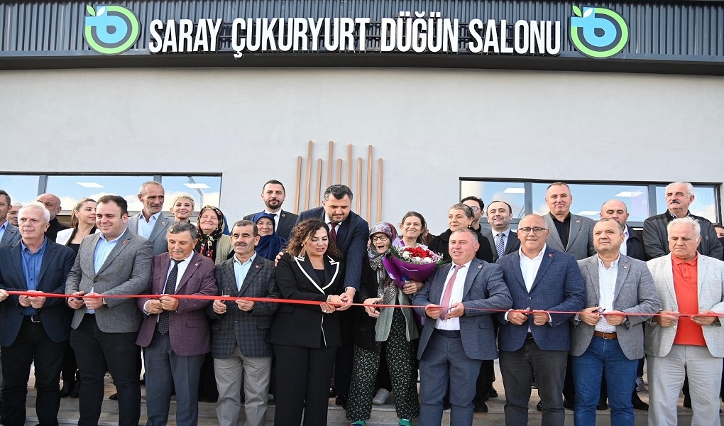 CANDAN BAŞKAN ÇUKURYURT DÜĞÜN SALONU AÇILIŞINDA YÜREKLERE SESLENDİ CANDAN BAŞKAN ÇUKURYURT DÜĞÜN SALONU AÇILIŞINDA YÜREKLERE SESLENDİ