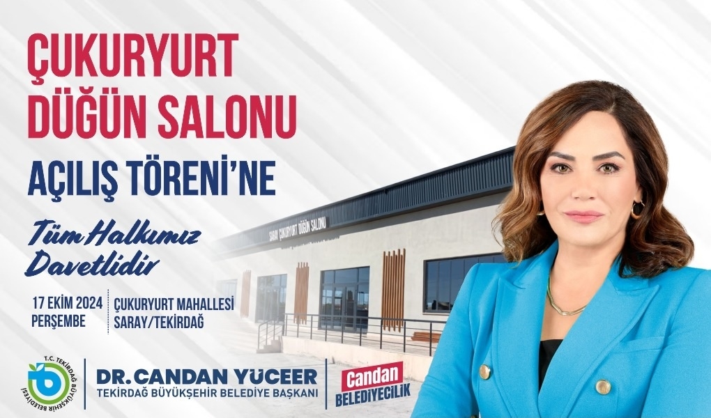 ÇUKURYURT DÜĞÜN SALONU HİZMETE SUNULUYOR ÇUKURYURT DÜĞÜN SALONU HİZMETE SUNULUYOR