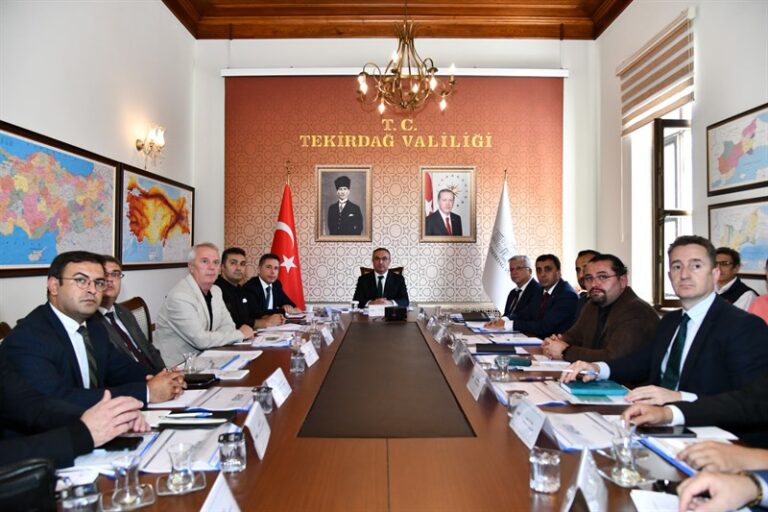 Vali Soytürk İl Afet Risk Azaltma Planı (İRAP) Değerlendirme Toplantısı’na Katıldı
