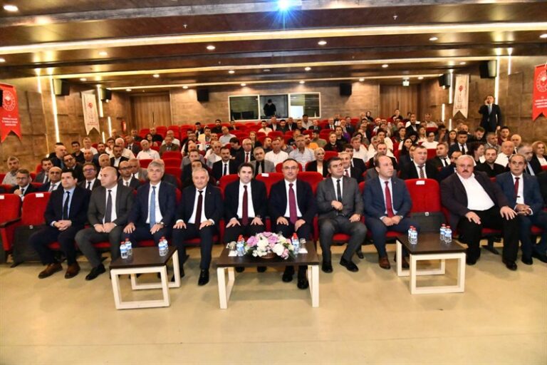 Vali Soytürk ve Bakan Yardımcısı Bağcı Üretim Planlaması ve Yeni Destekleme Modeli Toplantısı’na Katıldı