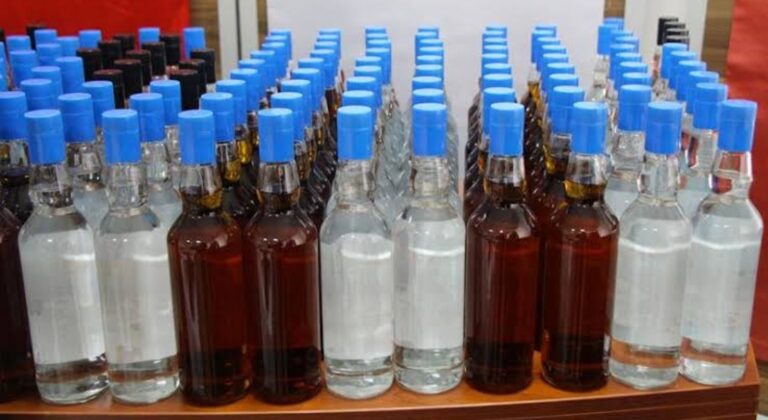 Çok Sayıda Sahte ve Kaçak İçki Ele Geçirildi: 1 Gözaltı