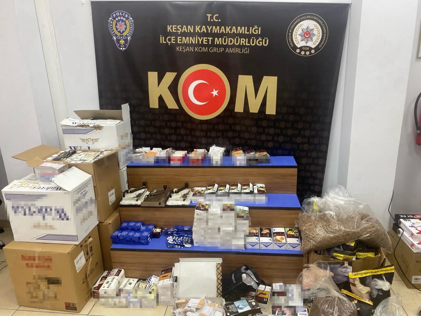 Edirne’de 87 bin makaron ele geçirildi_67370dd6e9e0e.jpeg