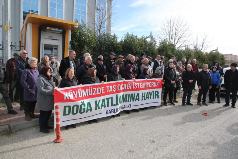 Edirne’de taş ocağına karşı yürütmenin durdurulması ve iptali için dava