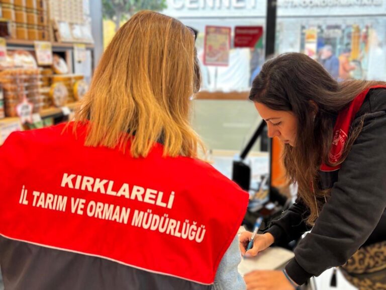 Kırklareli’de işlemelerde gıda denetimi