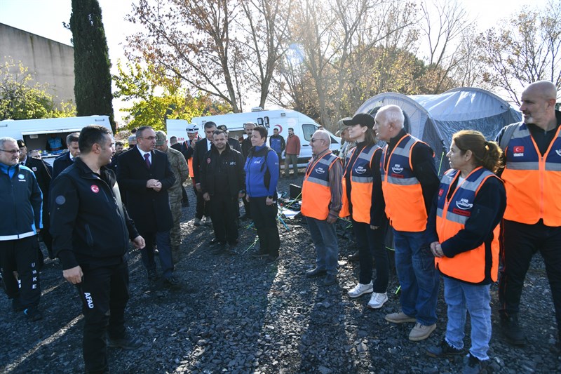 Tekirdağ İl Afet Müdahale Planı Saha Tatbikatı Yapıldı Tekirdağ İl Afet Müdahale Planı Saha Tatbikatı Yapıldı