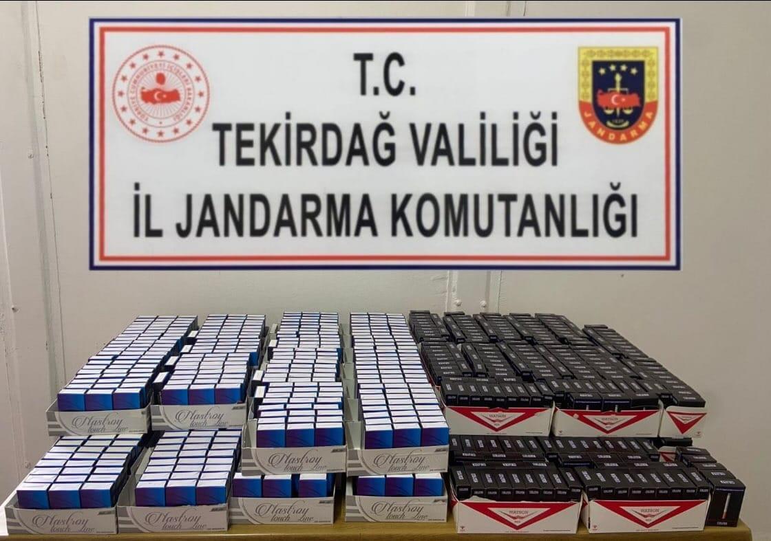 Tekirdağ’da çok sayıda makaron ve uyuşturucu ele geçirildi Tekirdağ’da çok sayıda makaron ve uyuşturucu ele geçirildi