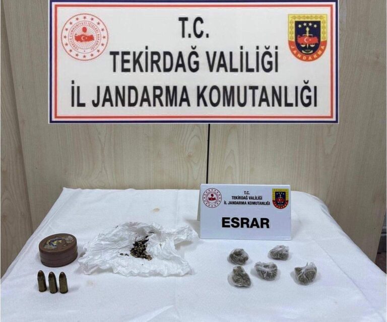 Tekirdağ’da uyuşturucu operasyonlarında 12 gözaltı