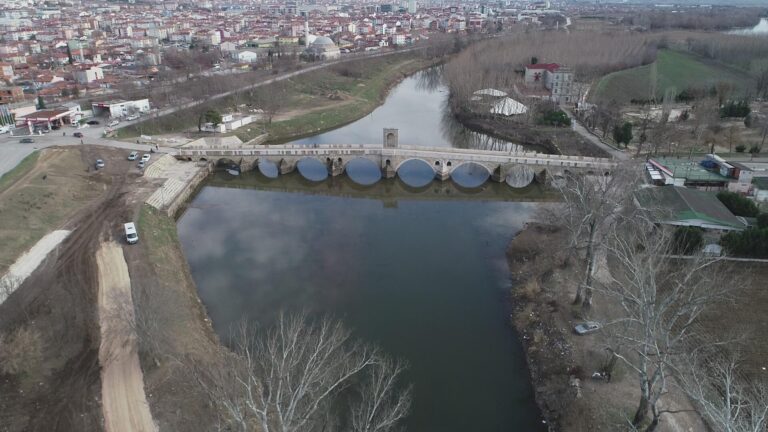 Edirne’de kuraklığa karşı Tunca Nehri’ne mini baraj