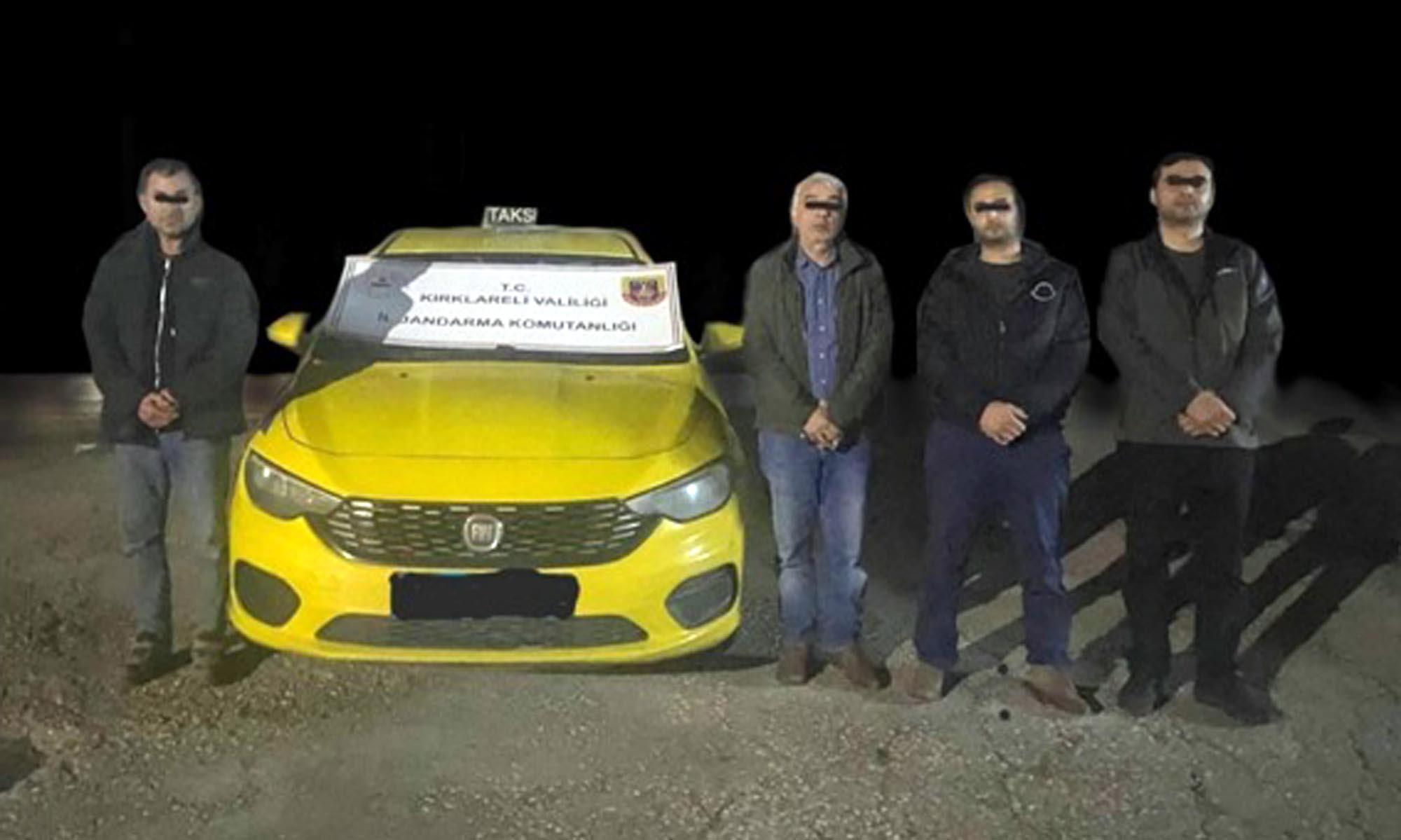 Kırklareli’de 68 kaçak göçmen yakalandı Kırklareli’de 68 kaçak göçmen yakalandı