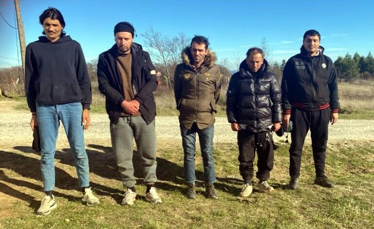 Kırklareli’de 81 kaçak göçmen yakalandı