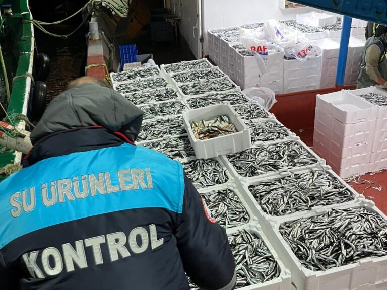 Kırklareli’de balıkçılar denetlendi
