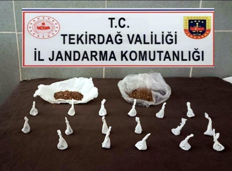 Tekirdağ’da uyuşturucu operasyonunda 8 gözaltı | Çorlu’da Haber