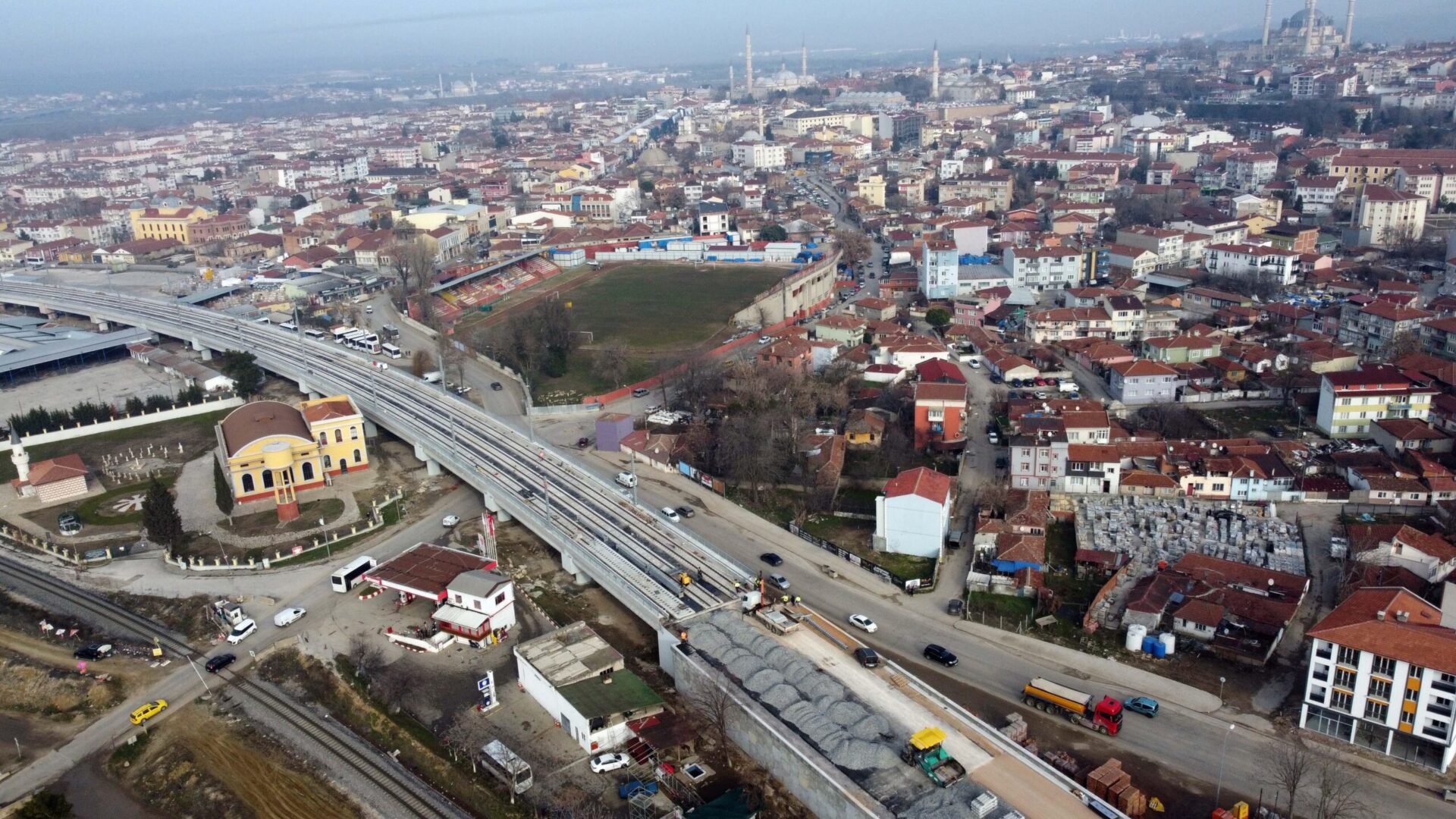 3 etaplı Halkalı-Kapıkule hızlı tren projesinin iki etabı bu yıl tamamlanacak 3 etaplı Halkalı-Kapıkule hızlı tren projesinin iki etabı bu yıl tamamlanacak
