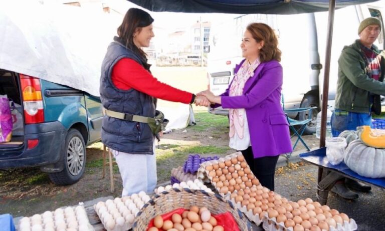 Cumhuriyet Mahallemizde Halk Pazarı Kuruldu