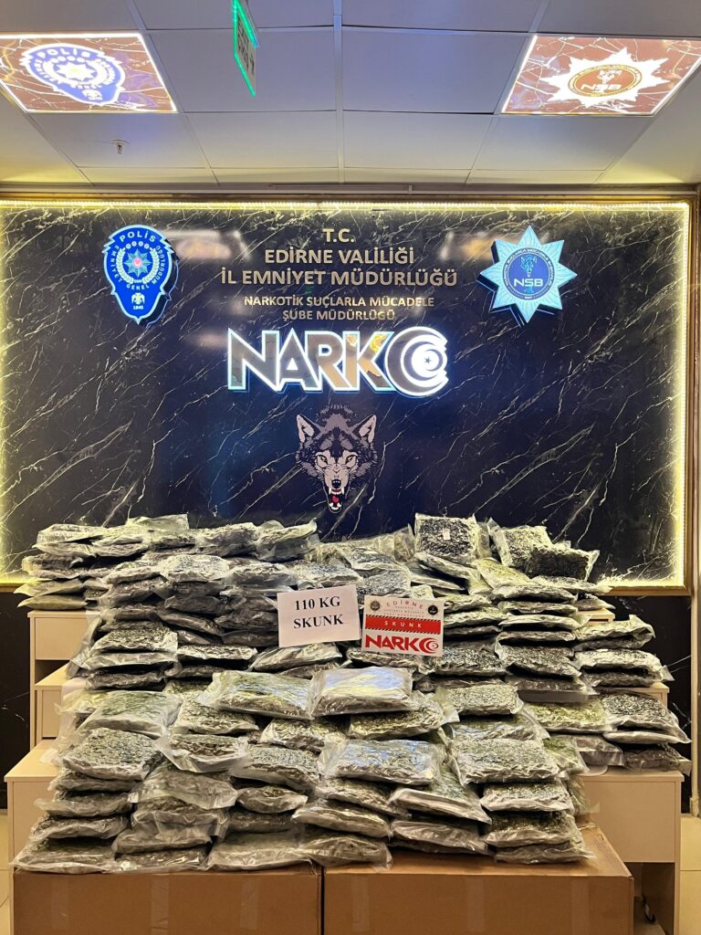 Kapıkule Sınır Kapısından yurda giriş yapan iki TIR’da 30 milyon lira değerinde uyuşturucu ele geçirildi