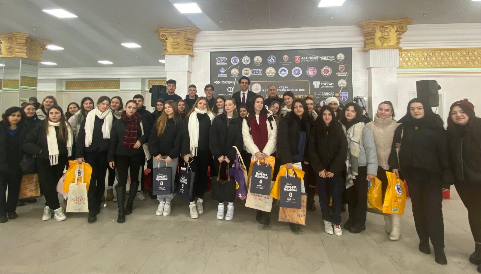Keşan’da Üniversite Tanıtım ve Kariyer Günleri yapıldı Keşan’da Üniversite Tanıtım ve Kariyer Günleri yapıldı