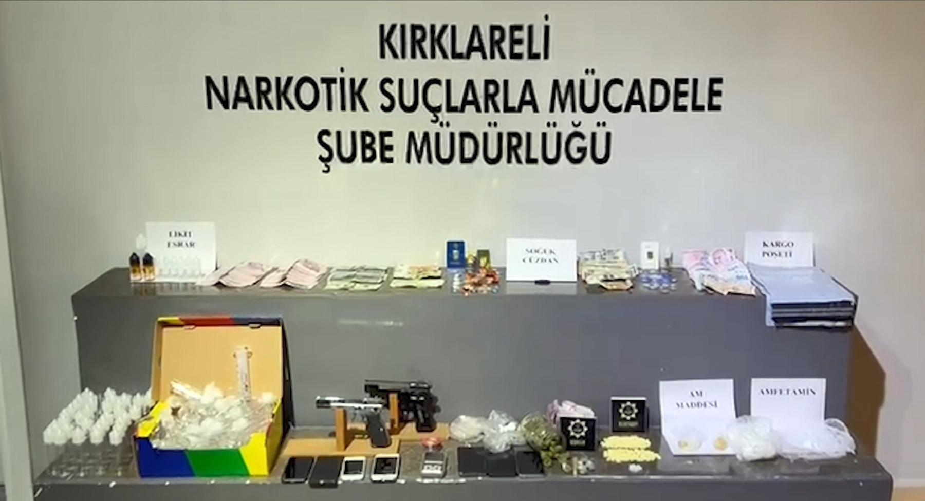 Kırklareli merkezli uyuşturucu operasyonlarında 30 tutuklama Kırklareli merkezli uyuşturucu operasyonlarında 30 tutuklama