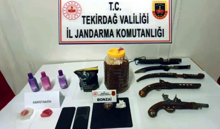 Şarköy’de uyuşturucu operasyonunda 3 gözaltı | Çorlu’da Haber