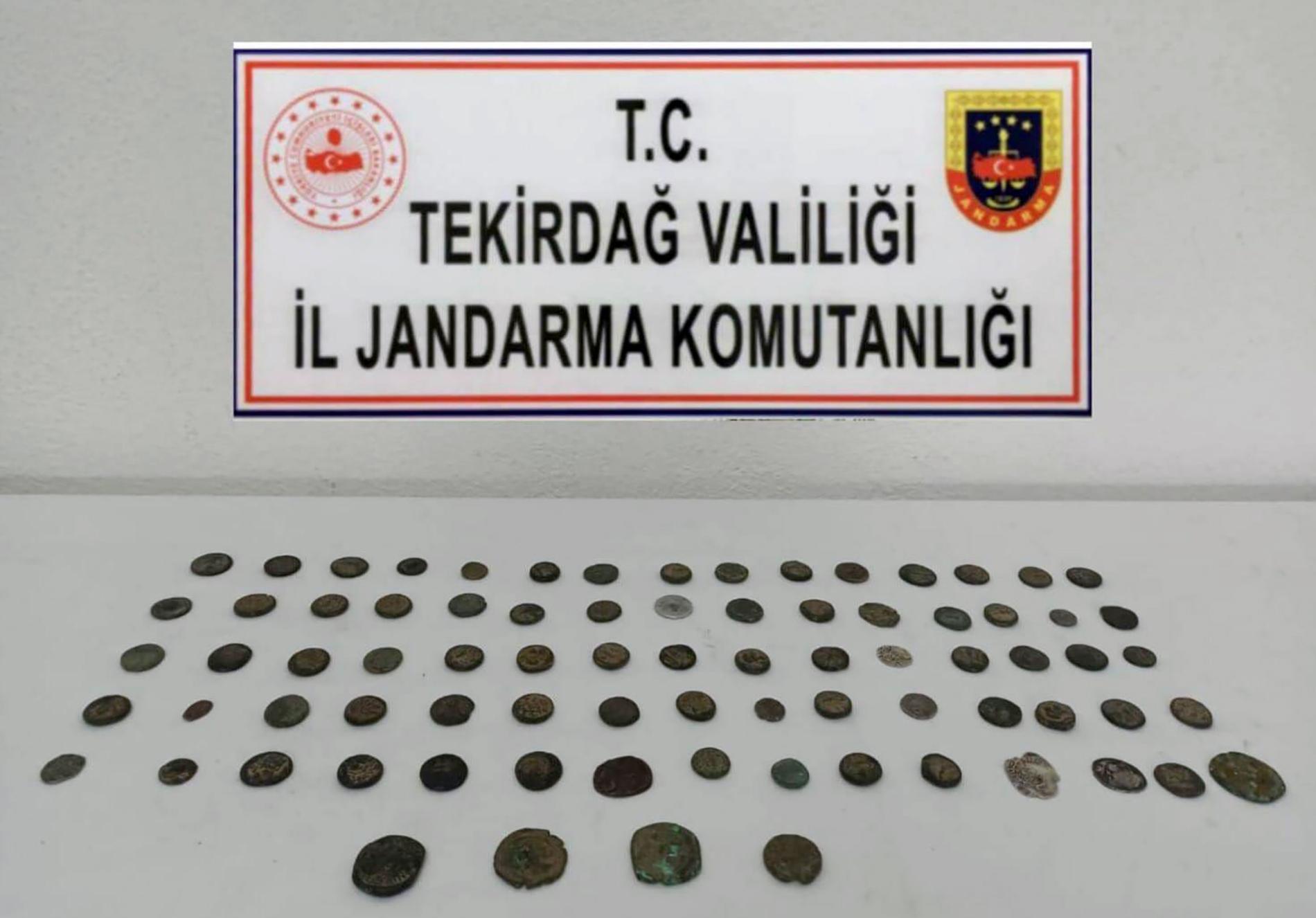 Tekirdağ’da 79 sikke ele geçirildi | Çorlu’da Haber Tekirdağ’da 79 sikke ele geçirildi | Çorlu’da Haber