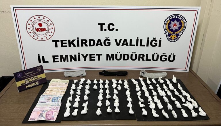 Tekirdağ’da uyuşturucu operasyonunda 9 tutuklama | Çorlu’da Haber
