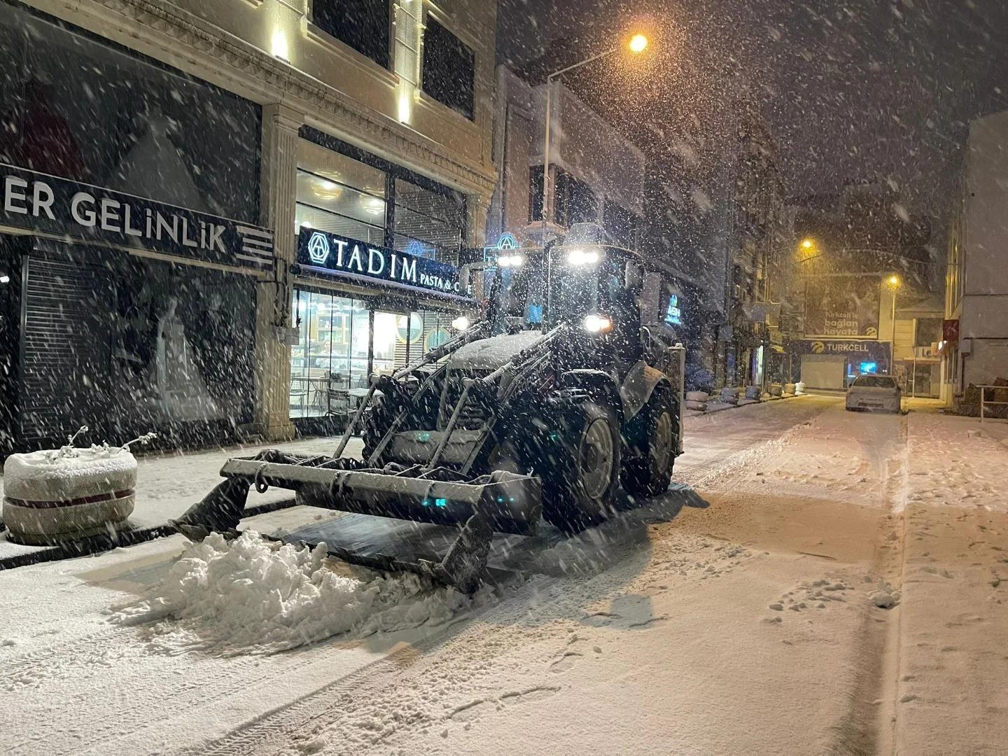 Trakya’nın yüksek kesimlerinde kar yağışı (3) Trakya’nın yüksek kesimlerinde kar yağışı (3)