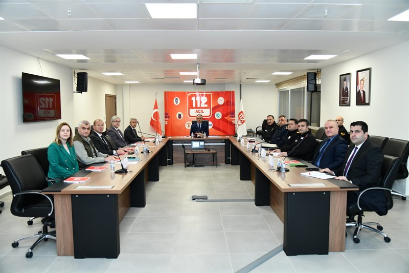 Acil Çağrı Hizmetleri İl Koordinasyon Kurulu Toplantısı Yapıldı Acil Çağrı Hizmetleri İl Koordinasyon Kurulu Toplantısı Yapıldı