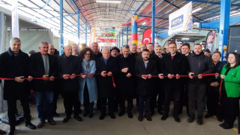 Edirne 24. Tarım, Hayvancılık, Sanayi, Ticaret, Otomotiv ve Gıda Fuarı açıldı