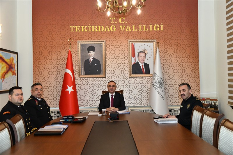 İçişleri Bakanı Yerlikaya Başkanlığında VKS Toplantısı Düzenlendi İçişleri Bakanı Yerlikaya Başkanlığında VKS Toplantısı Düzenlendi