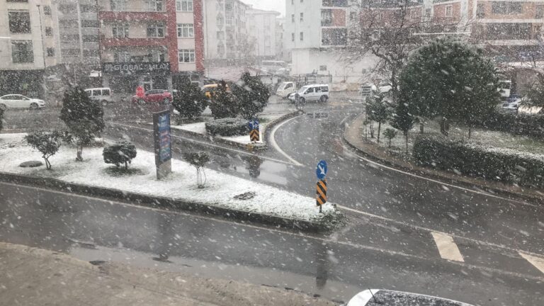 Tekirdağ’da kar yağışı (2) | Çorlu’da Haber