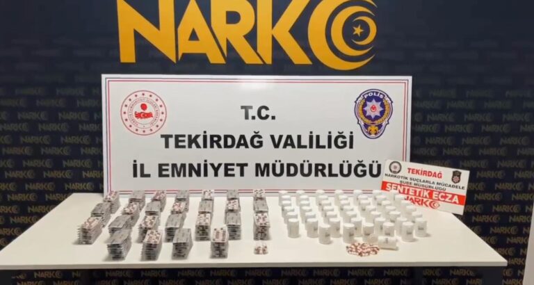 Tekirdağ’da uyuşturucu operasyonunda 5 tutuklama | Çorlu’da Haber