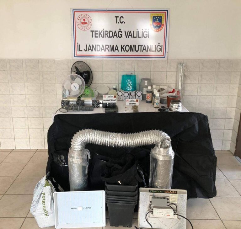 Tekirdağ’da uyuşturucu ve kaçak tütün ürünleri ele geçirildi | Çorlu’da Haber