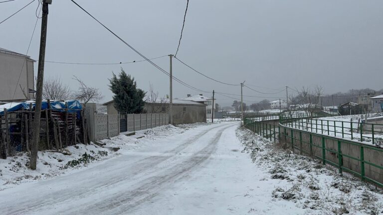 Tekirdağ’ın yüksek kesimlerine kar yağdı | Çorlu’da Haber