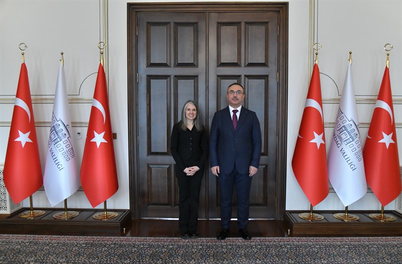 Amerika İstanbul Başkonsolosu Vali Soytürk’ü Ziyaret Etti Amerika İstanbul Başkonsolosu Vali Soytürk’ü Ziyaret Etti