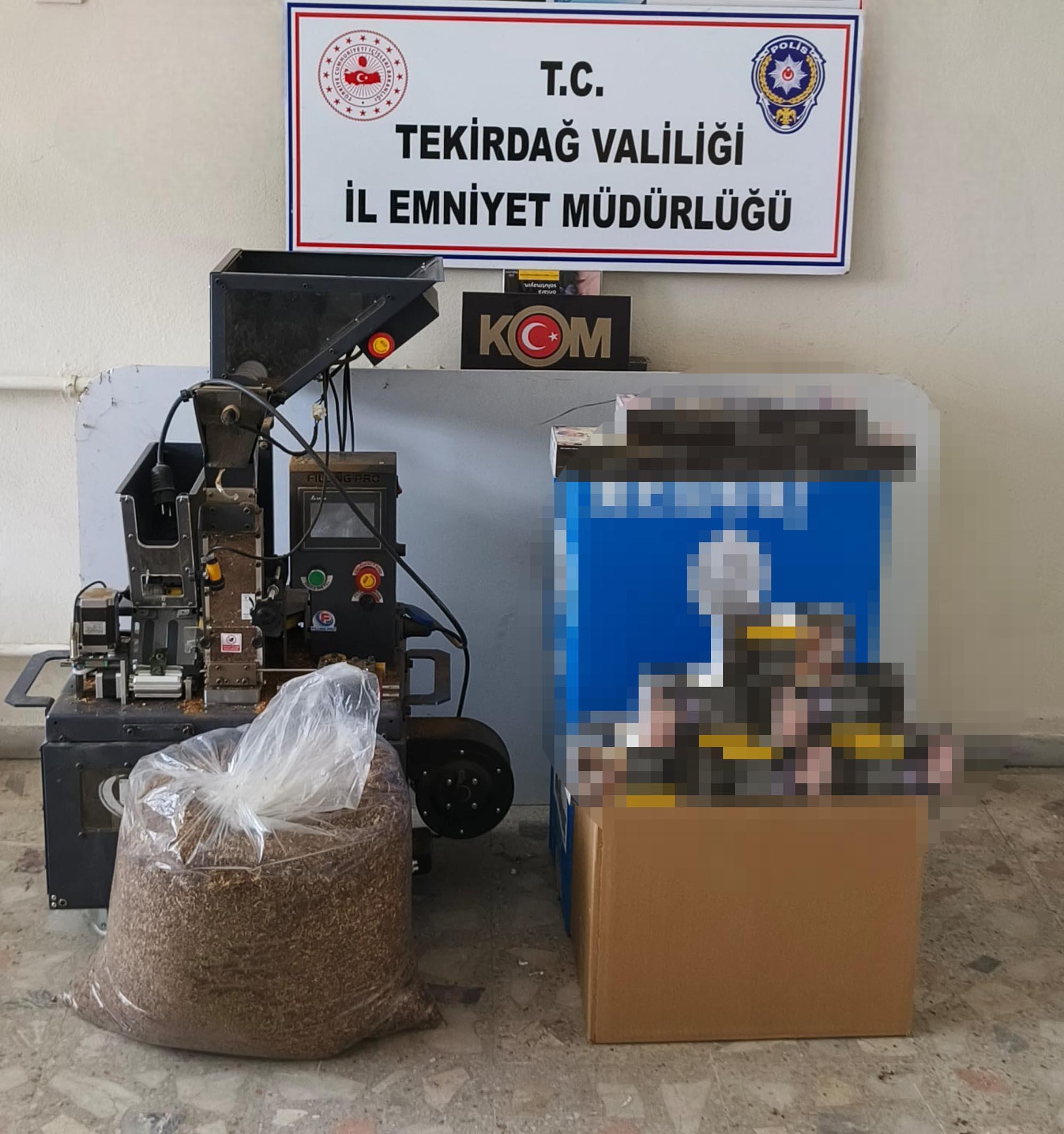 Çerkezköy’de 25 bin makaron ele geçirildi | Çorlu’da Haber Çerkezköy’de 25 bin makaron ele geçirildi | Çorlu’da Haber