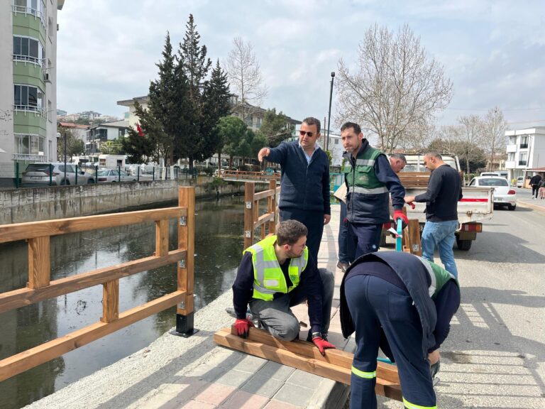 Değirmenaltı Deresi Çevresi Baştan Aşağı Yenileniyor