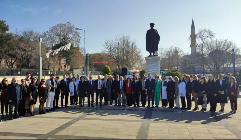 Edirne’de 14 Mart Tıp Bayramı kutlandı