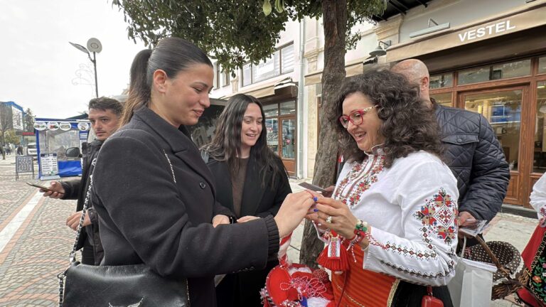 Edirne’de, ‘Baba Marta’ etkinliği yapıldı