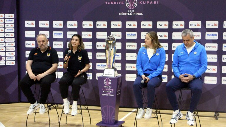 Kadınlar Türkiye Dörtlü Finali’nde karşılaşacak Çimsa ÇBK Mersin ile Emlak Konut, kupayı kazanmak istiyor