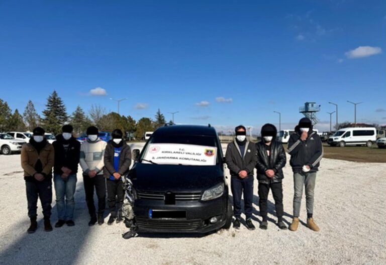 Kırklareli’de 45 kaçak göçmen yakalandı