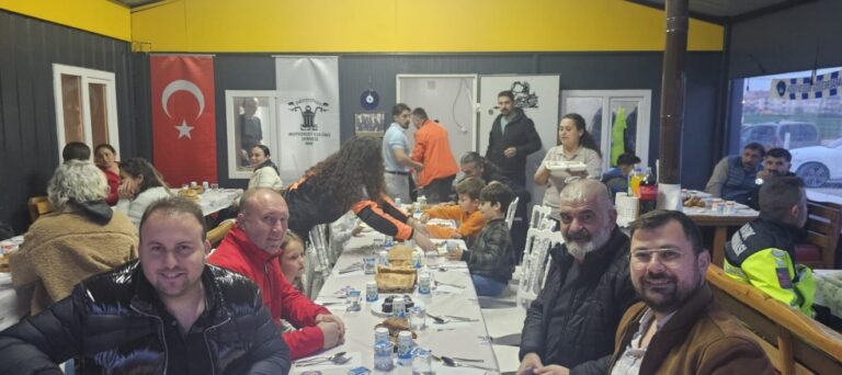 PERİNTHOS MOTOSİKLET KULÜBÜ DERNEĞİ ÜYELERİ İFTAR YEMEĞİNDE BİR ARAYA GELDİ.