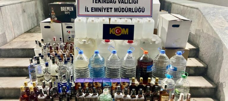 SAHTE İÇKİYE 1 TUTUKLAMA