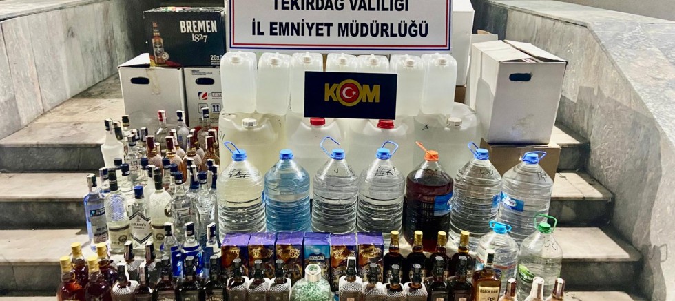 SAHTE İÇKİYE 1 TUTUKLAMA SAHTE İÇKİYE 1 TUTUKLAMA