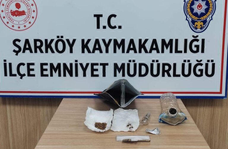 Şarköy’de uyuşturucu ile yakalanan şüpheli tutuklandı | Çorlu’da Haber